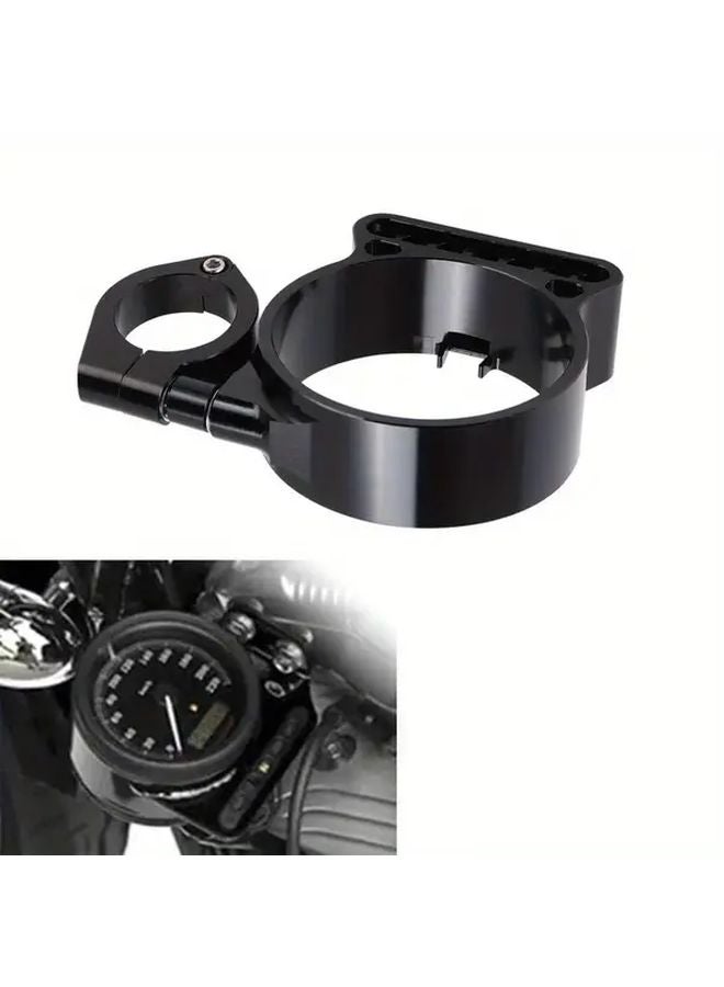 CNC Electroplated Motorcycle Gauge Mount Aluminum Alloy Side Instrument Stand For XL883 1200C N L R - Image 1